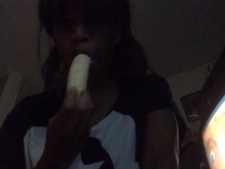 Arionna B Swallows Banana