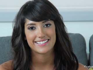 Gorgeous Chloe Amour on the casting couch for dick